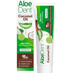 Aloe Vera Coconut Oil Gel Toothpaste, 100 ml