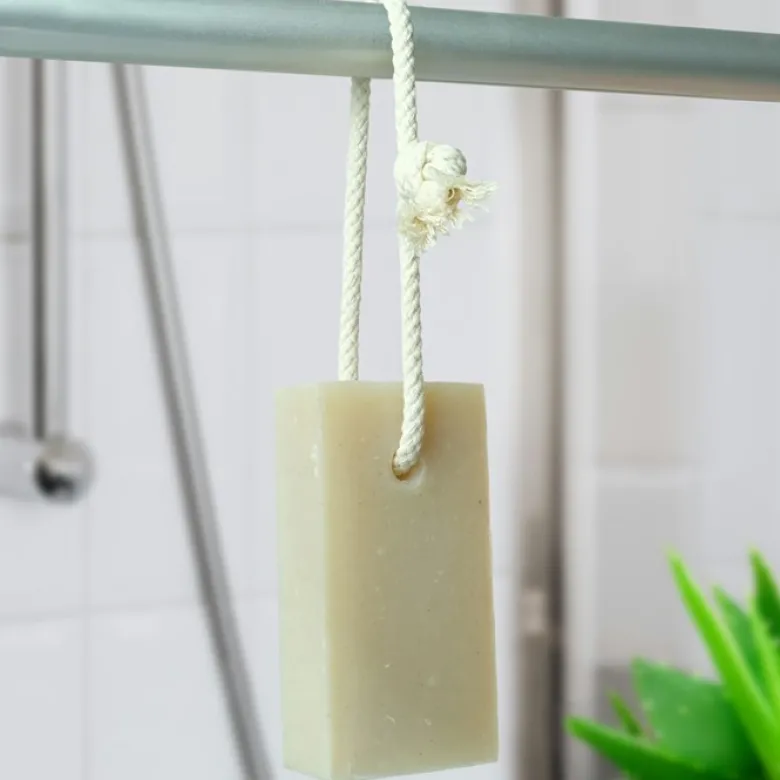 Aloe Vera Natural Soap on a Rope, 125 g