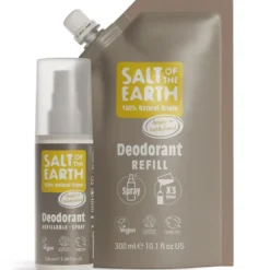 Amber & Sandalwood Refillable Deodorant Spray