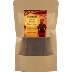 Authentic African Black Soap, 120 g