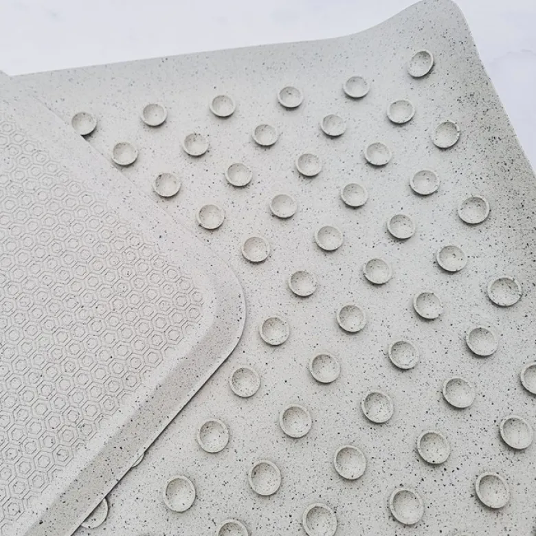 Badmatta Naturgummi - Honeycomb, 75 x 34 cm