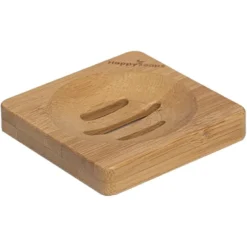 Bamboo Soap Bar Holder, 8 cm