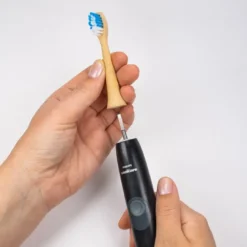 Bambuborsthuvud till Philips Sonicare, 4-pack