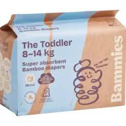 Bambubyxblöjor The Toddler 8-14 kg, 30 st