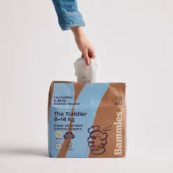 Bambubyxblöjor The Toddler 8-14 kg, 30 st