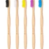 Bambutandborste Medium, 5-pack