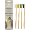 Bambutandborste - Mjuk, 4-pack