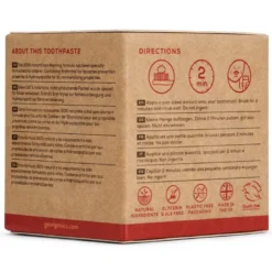 Barntandkräm utan Fluorid - Strawberry, 60 ml