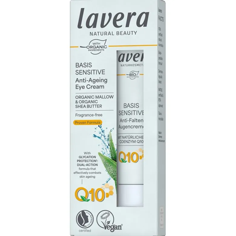 Basis Sensitiv Anti-Ageing Eye Cream Q10, 15 ml