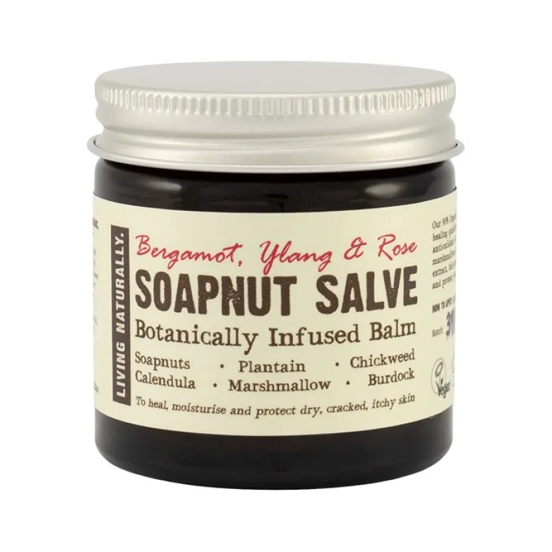 Bergamot, Ylang & Rose Soapnut Salve, 60 g