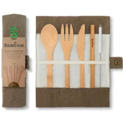 Bestickset Bambu, 5 delar
