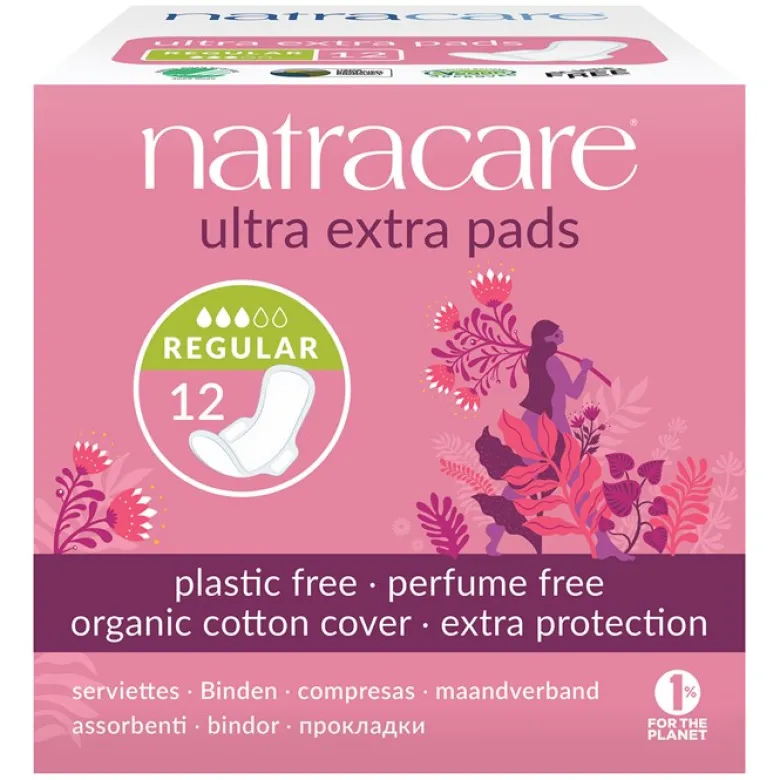 Bindor Ultra Extra normal med vingar, 12 st