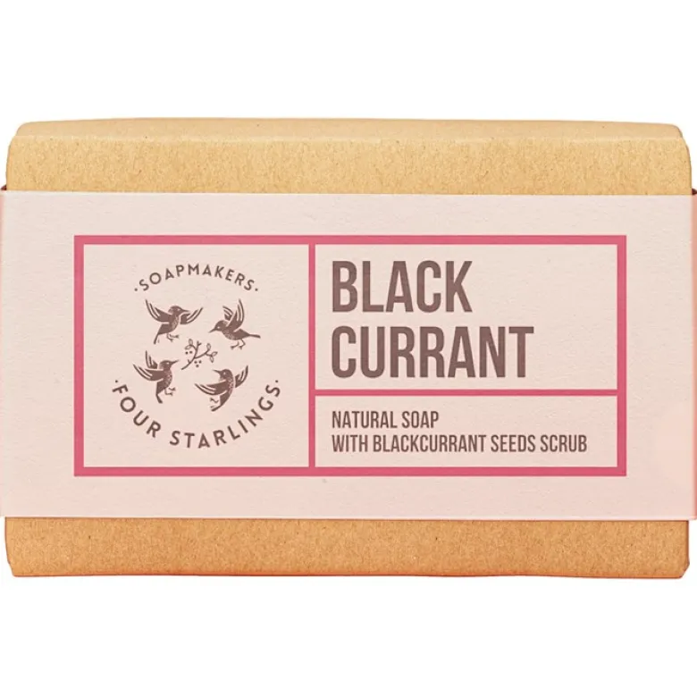 Black Currant Natural Bar Soap, 110 g
