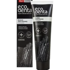 Black Whitening Toothpaste with Charcoal, 100 ml