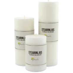 Blockljus, Ø 70 mm