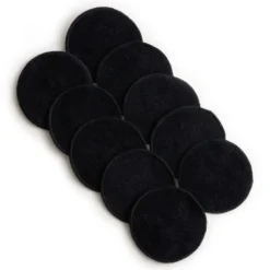 Bomullspads - Black, 10-pack