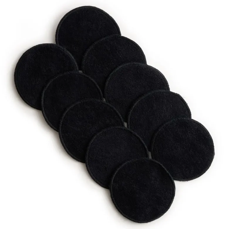 Bomullspads - Black, 10-pack