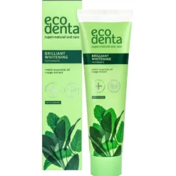 Brilliant Whitening Toothpaste with Fluoride & Sage extract, 100 ml