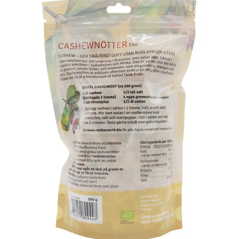 Cashewnötter Hela, 500 g