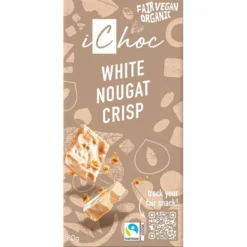 Chokladkaka White Nougat Crisp, 80 g