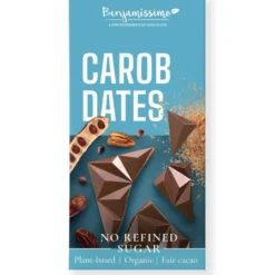 Choklad med Carob & Dadlar, 60 g