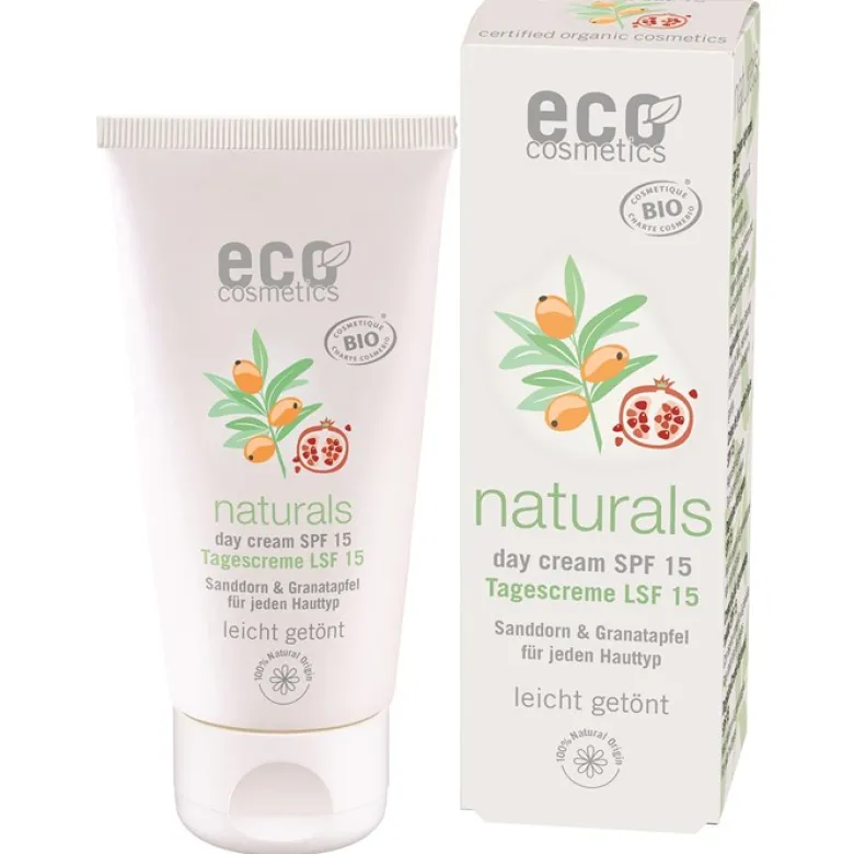 Dagkräm SPF 15 tonad Granatäpple & Havtorn, 50 ml