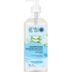 Delicate Shower Gel & Shampoo Aloe Vera, 1 L