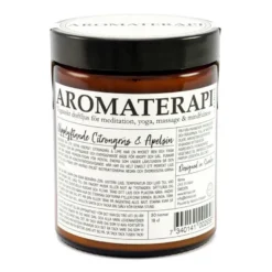 Doftljus Aromaterapi - Citrongräs & Apelsin