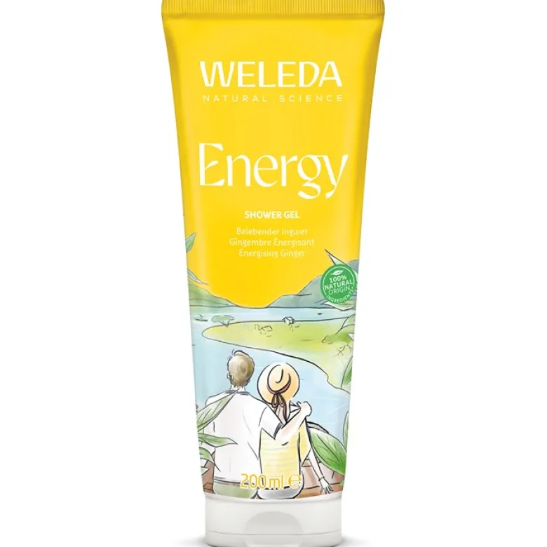 Energy Shower Gel Ginger, 200 ml