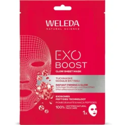 Exo Boost Glow Sheet Mask Pomegranate, 20 ml