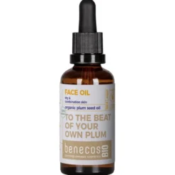 Face Oil Organic Plum Seed Oil, 50 ml