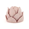 Fast Disktvål Rosa lotus, ca. 80 g