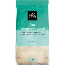 Fint Atlanthavssalt Oraffinerat, 1 kg