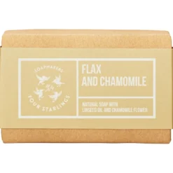 Flax & Chamomile Natural Bar Soap, 110 g