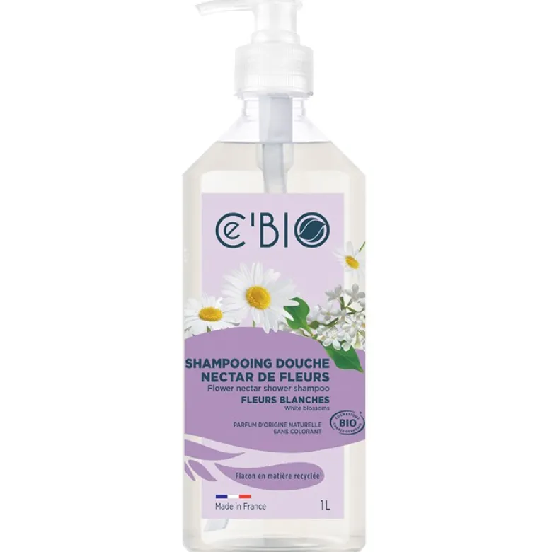 Floral Nectar Shower Gel & Shampoo White Blossom, 1 L