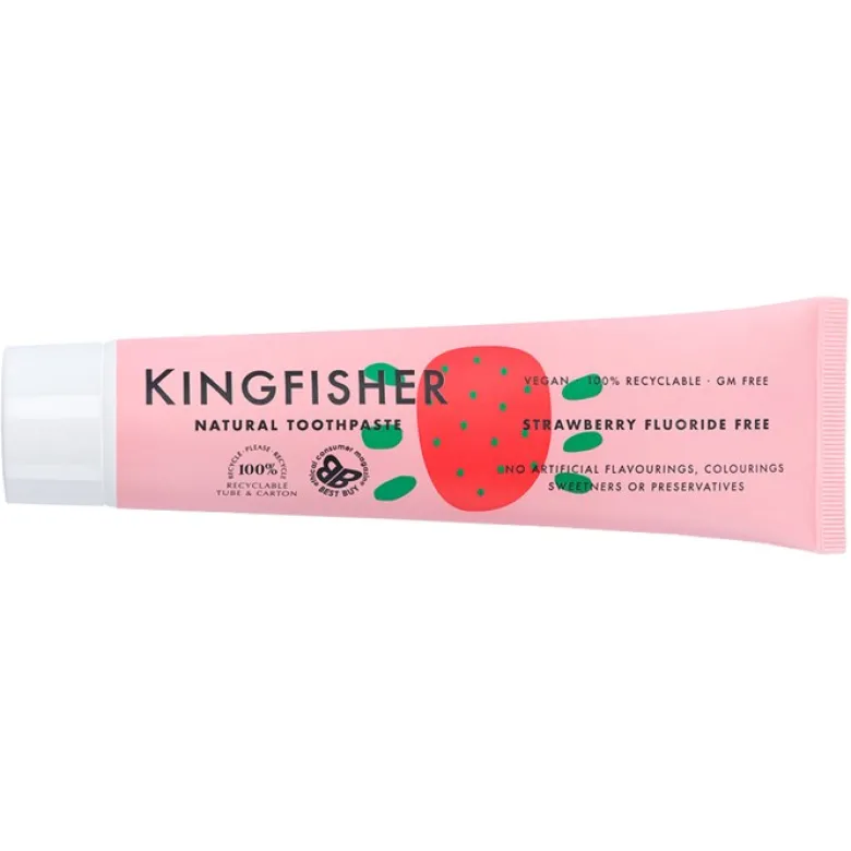 Fluorfri Barntandkräm Jordgubb, 100 ml