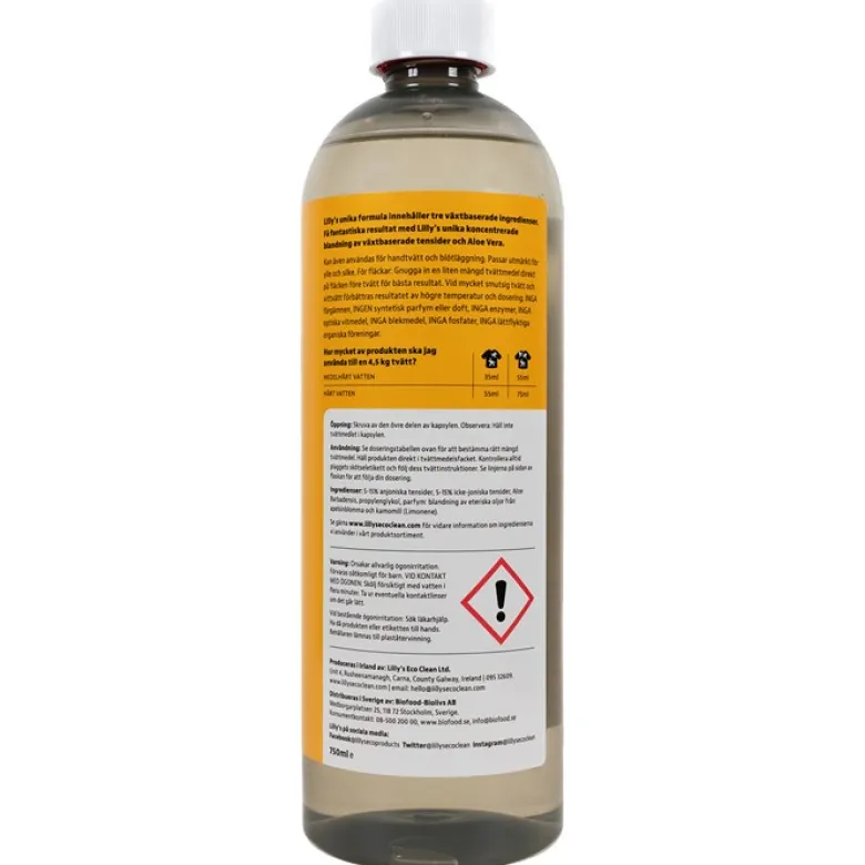 Flytande Tvättmedel med Apelsinblom & Kamomill, 1 L