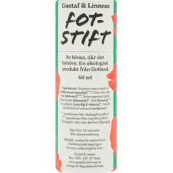 Fotstift i papphylsa - Honung, 60 ml