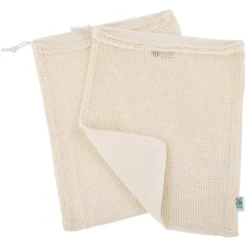 Frukt- & Grönsakspåse Fairtrade-bomull, 2-pack