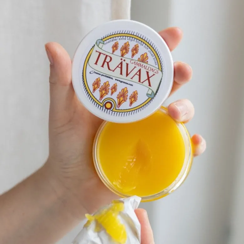 Gammaldags Trävax