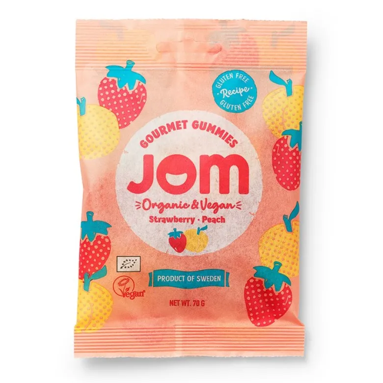 Gelégodis Strawberry & Peach, 70 g