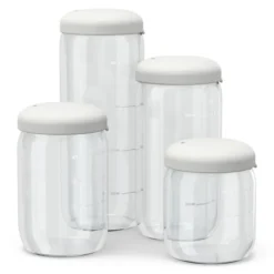 Glasburk med silikonlock - Cloud