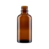 Glasflaska - Brun, 50 ml