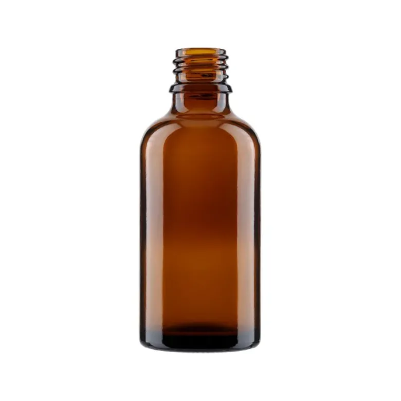 Glasflaska - Brun, 50 ml