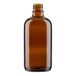 Glasflaska - Brun, 100 ml