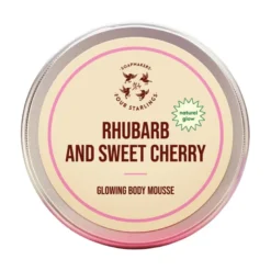 Glowing Body Mousse Rhubarb & Sweet Cherry, 150 ml