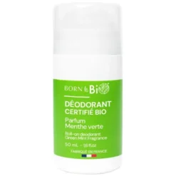 Green Mint Roll-On Deodorant, 50 ml