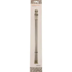 Grillspett Rostfritt stål - 30 cm, 6-pack