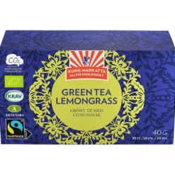Grönt Te med Citrongräs, 20 påsar