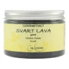 Grovkornigt Gourmetsalt Svart lava, 100 g